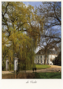 602071 Gezicht op het huis Queeckhoven te Breukelen.